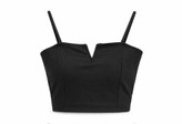 تاپ کراپ کرپ V-Neck زنانه