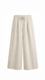 شلوار لینن زنانه Zara Wide Leg