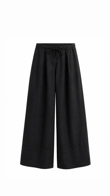 شلوار لینن زنانه Zara Wide Leg